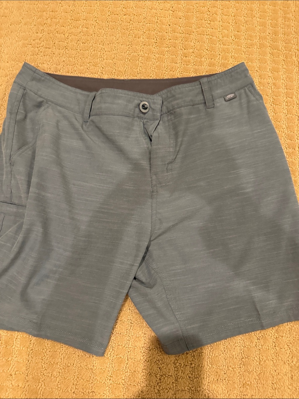 AFTCO Men's Slate Green Hybrid Shorts